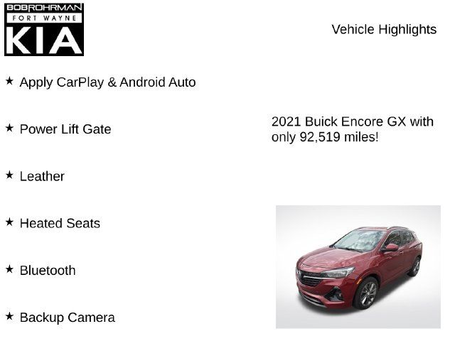 2021 Buick Encore GX Select