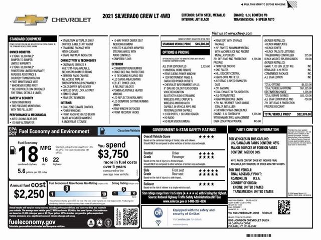 2021 Chevrolet Silverado 1500 LT