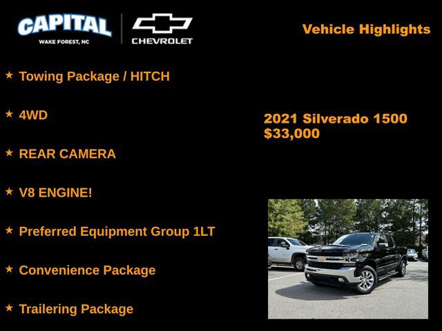 2021 Chevrolet Silverado 1500 LT