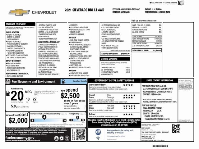 2021 Chevrolet Silverado 1500 LT