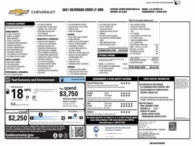 2021 Chevrolet Silverado 1500 LT