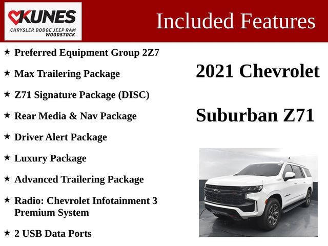 2021 Chevrolet Suburban Z71