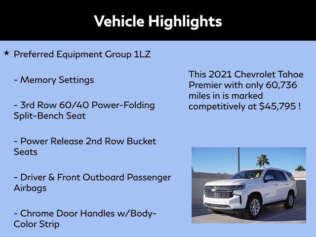 2021 Chevrolet Tahoe Premier