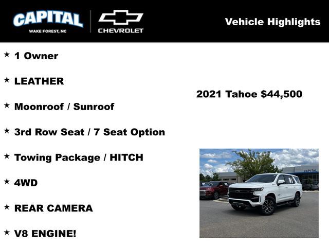 2021 Chevrolet Tahoe Z71