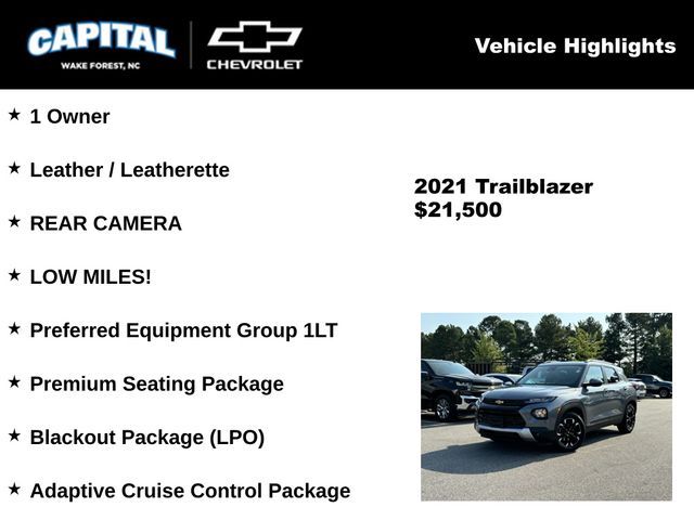 2021 Chevrolet Trailblazer LT