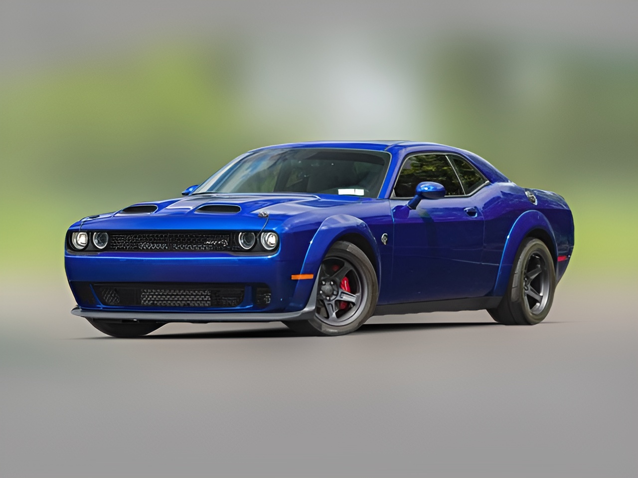 Used Blue Dodge Challenger R/T Scat Pack 50th Anniversary Widebody