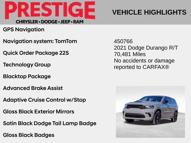 2021 Dodge Durango R/T