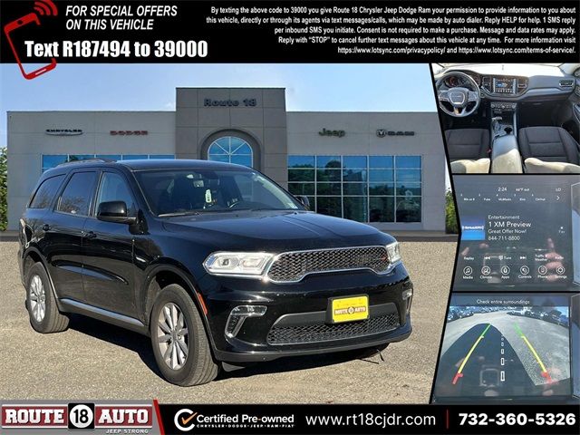 2021 Dodge Durango SXT Plus