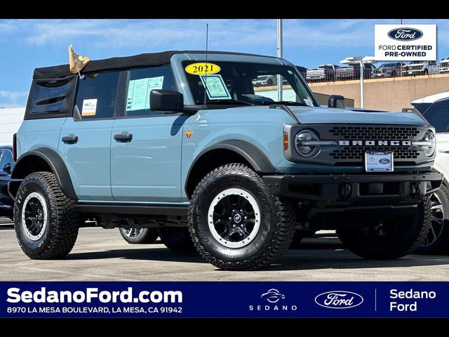 2021 Ford Bronco Badlands