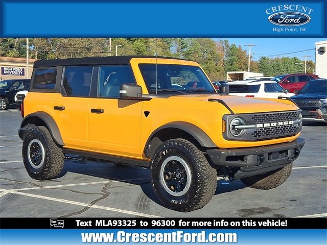 2021 Ford Bronco Badlands