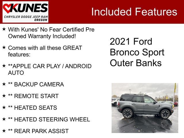 2021 Ford Bronco Sport Outer Banks