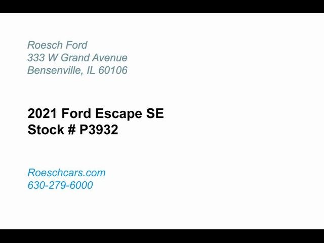 2021 Ford Escape SE