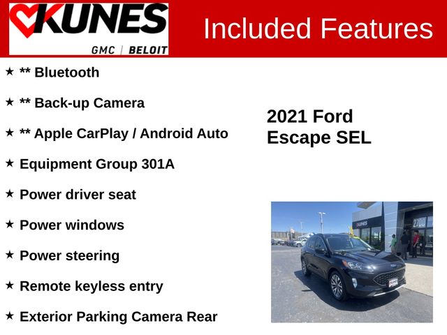 2021 Ford Escape SEL