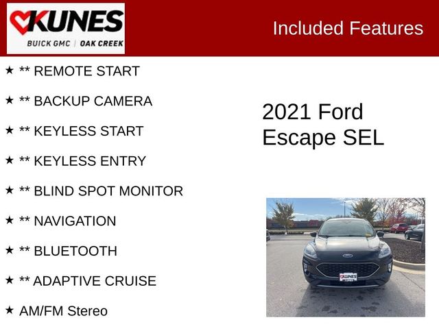 2021 Ford Escape SEL