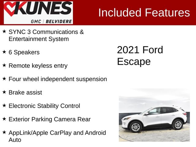 2021 Ford Escape Hybrid SE
