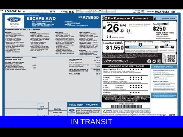 2021 Ford Escape Titanium