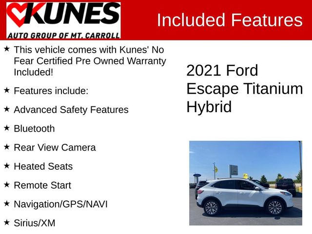 2021 Ford Escape Hybrid Titanium