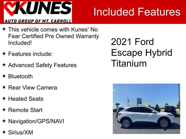 2021 Ford Escape Hybrid Titanium