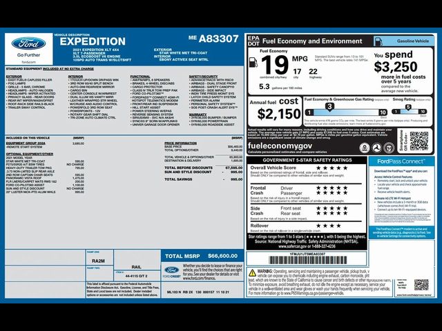 2021 Ford Expedition XLT