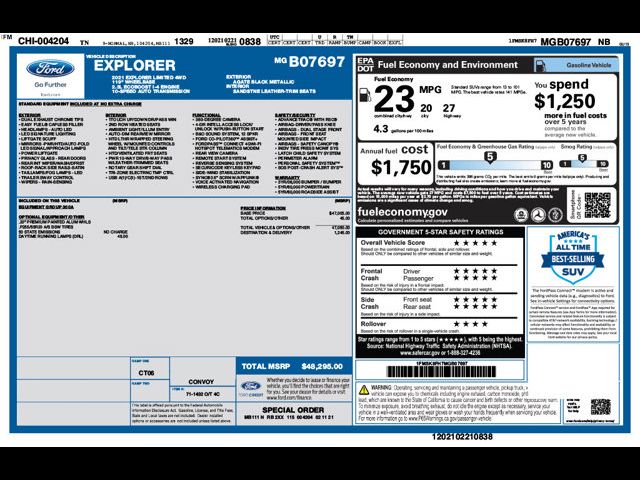 2021 Ford Explorer Limited