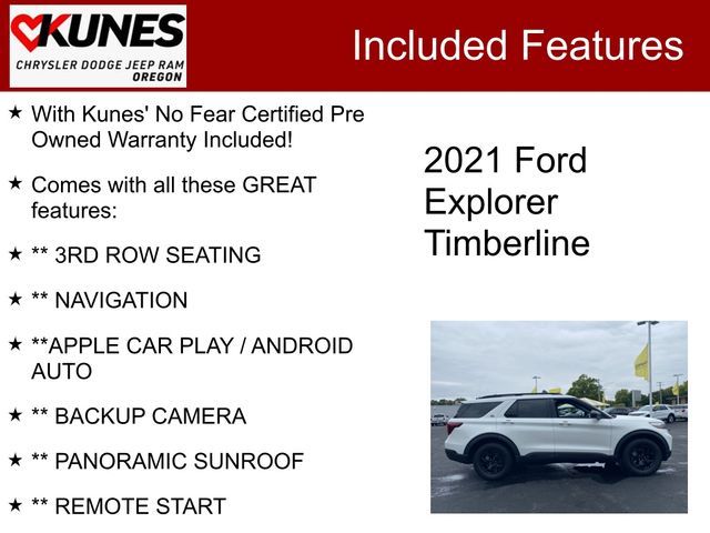 2021 Ford Explorer Timberline