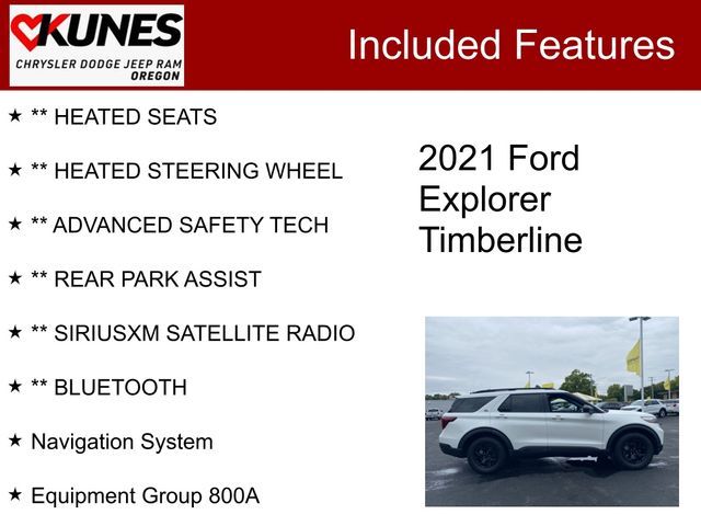 2021 Ford Explorer Timberline