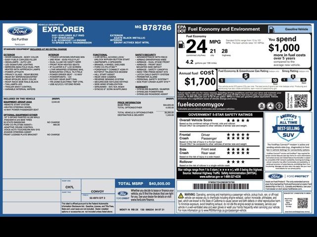 2021 Ford Explorer XLT