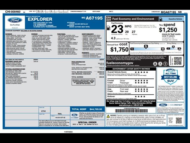 2021 Ford Explorer XLT