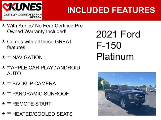 2021 Ford F-150 Platinum