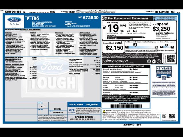 2021 Ford F-150 Lariat