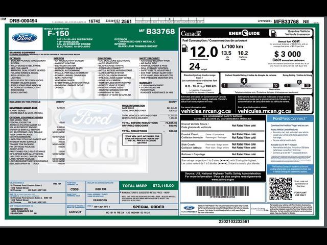 2021 Ford F-150 Lariat