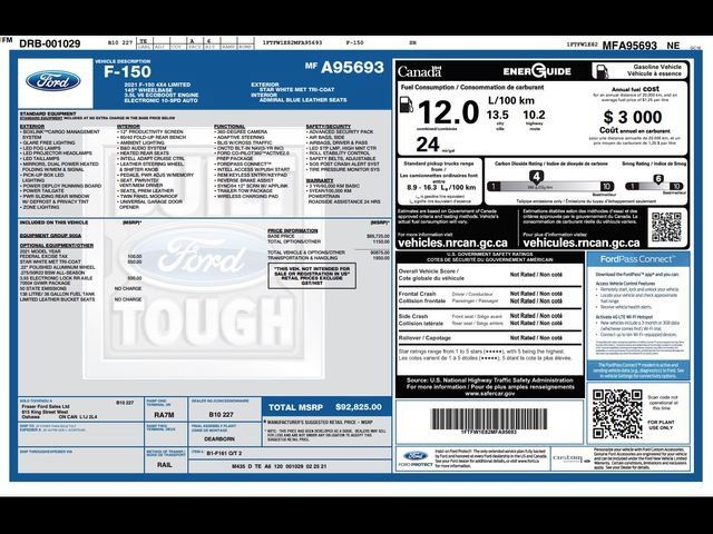 2021 Ford F-150 Limited