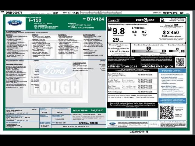 2021 Ford F-150 Limited