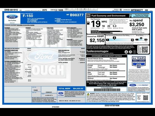 2021 Ford F-150 XLT