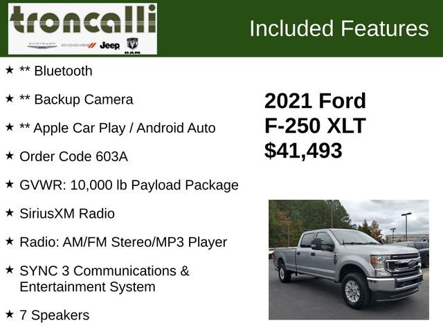 2021 Ford F-250 XLT