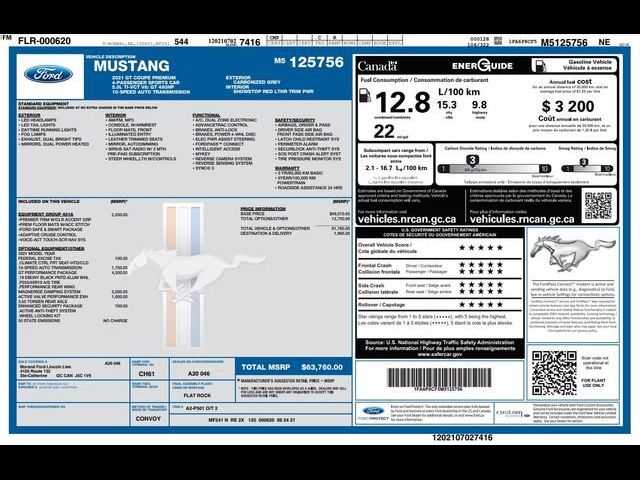 2021 Ford Mustang GT Premium