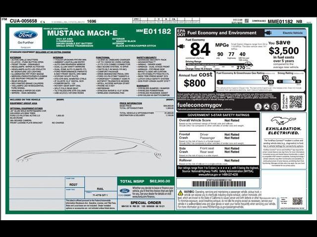2021 Ford Mustang Mach-E GT