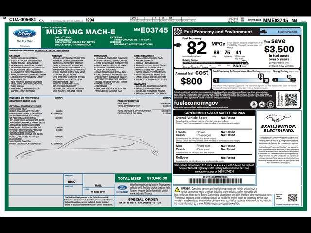 2021 Ford Mustang Mach-E GT