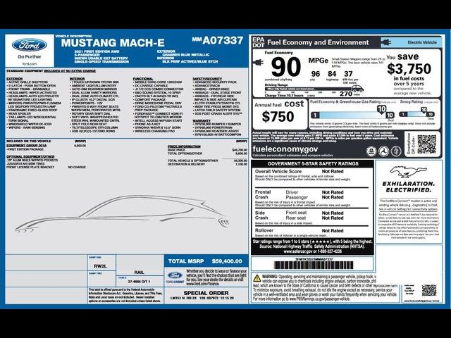 2021 Ford Mustang Mach-E Premium