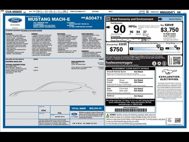 2021 Ford Mustang Mach-E Premium