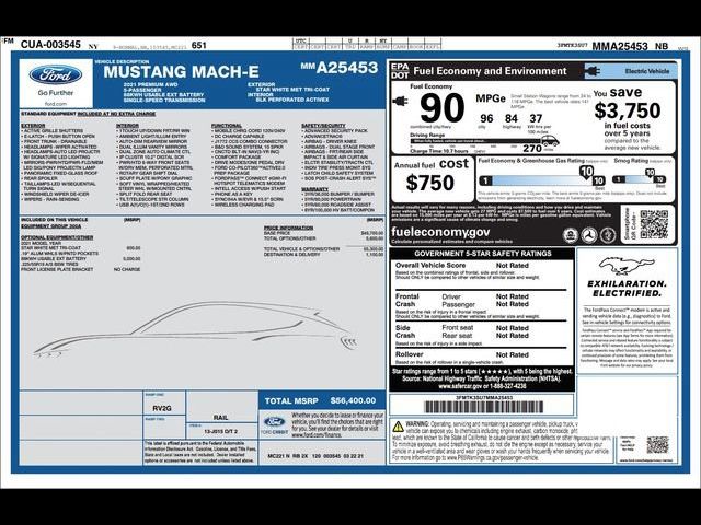 2021 Ford Mustang Mach-E Premium