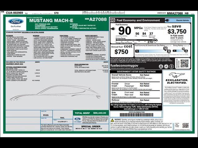 2021 Ford Mustang Mach-E Premium