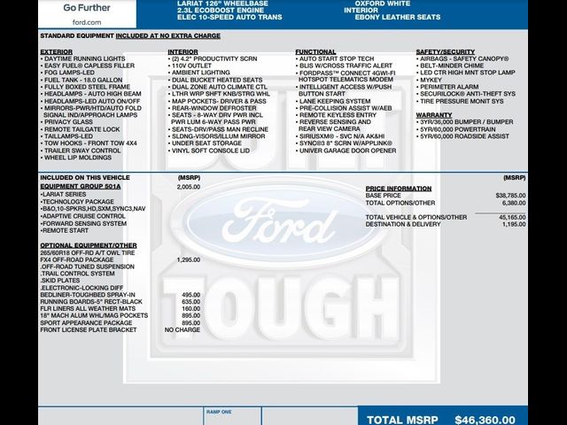 2021 Ford Ranger Lariat