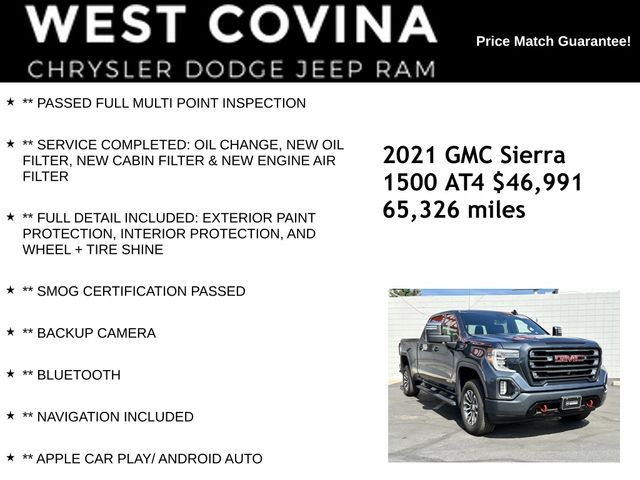 2021 GMC Sierra 1500 AT4