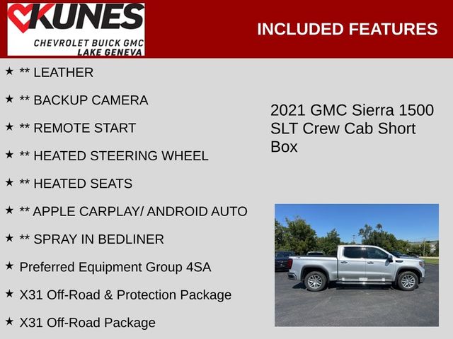 2021 GMC Sierra 1500 SLT