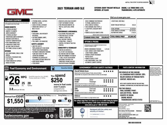 2021 GMC Terrain SLE