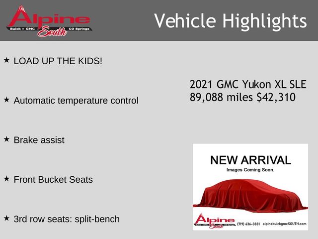 2021 GMC Yukon XL SLE