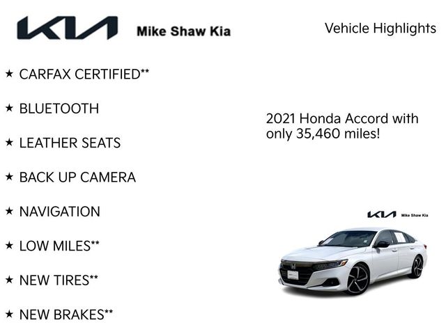 2021 Honda Accord Sport