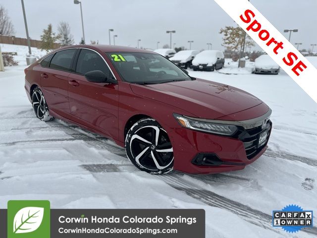 2021 Honda Accord Sport SE