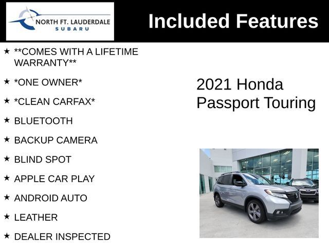 2021 Honda Passport Touring